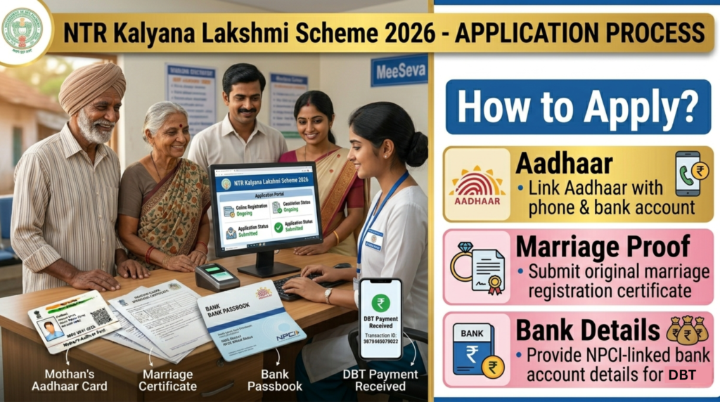 NTR Kalyana Lakshmi Scheme 2026: Apply Online, Eligibility & Benefits
