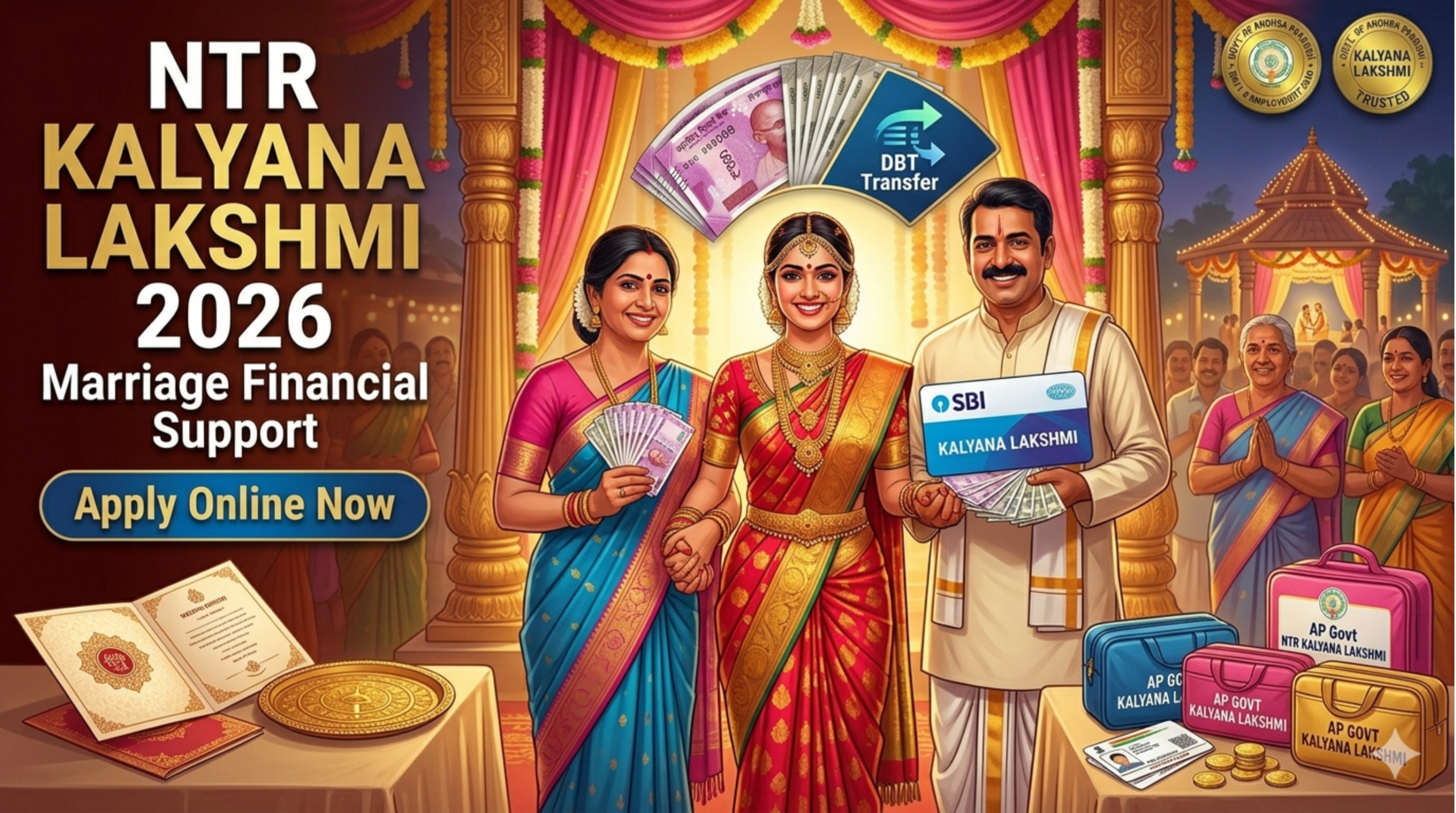 NTR Kalyana Lakshmi Scheme 2026: Apply Online, Eligibility & Benefits