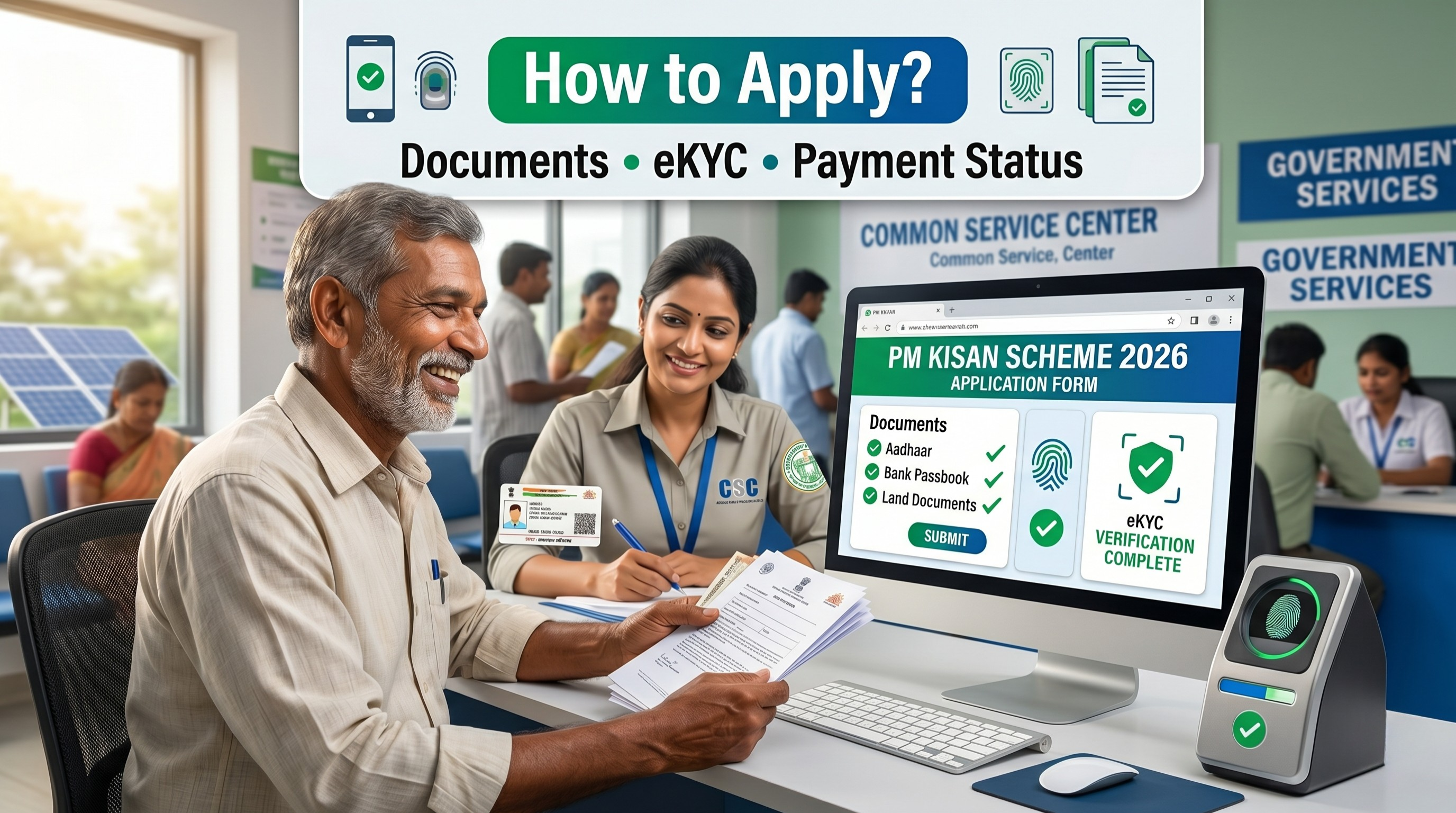 PM Kisan Scheme 2026: Apply Online, Eligibility, Documents & Payment Status
