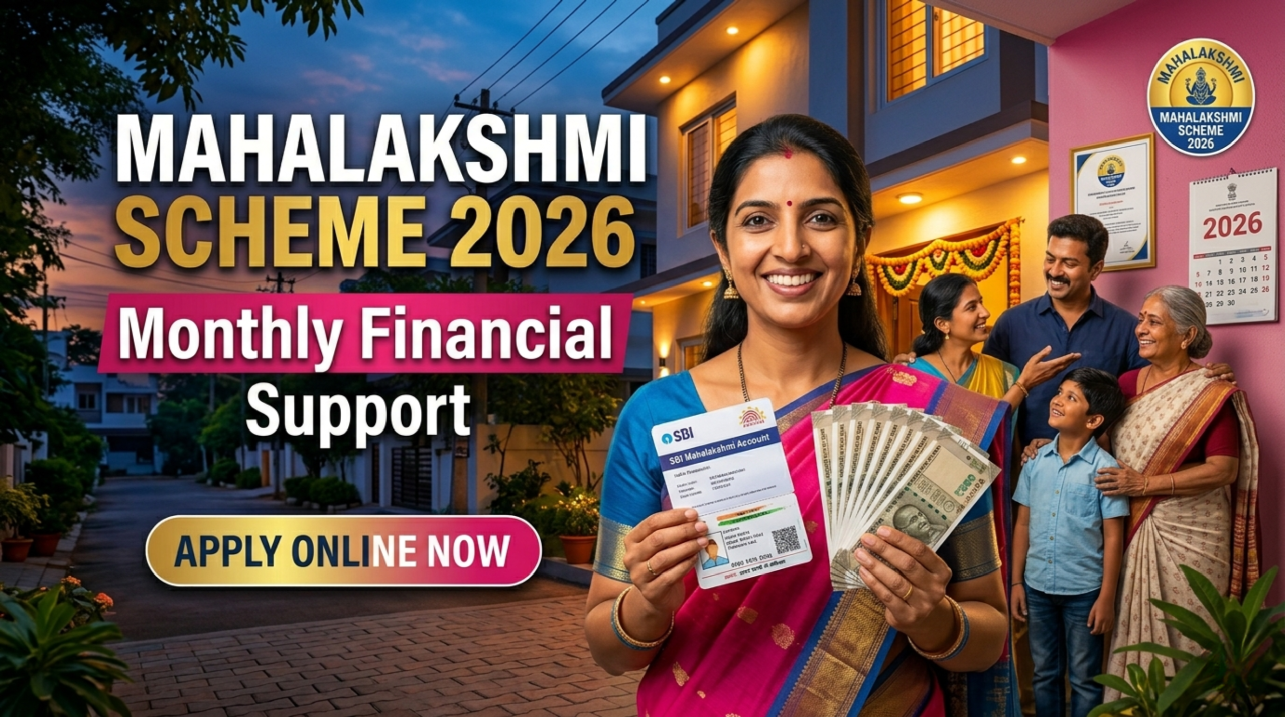 Mahalakshmi Scheme 2026: Apply Online, Eligibility, Documents & Benefits