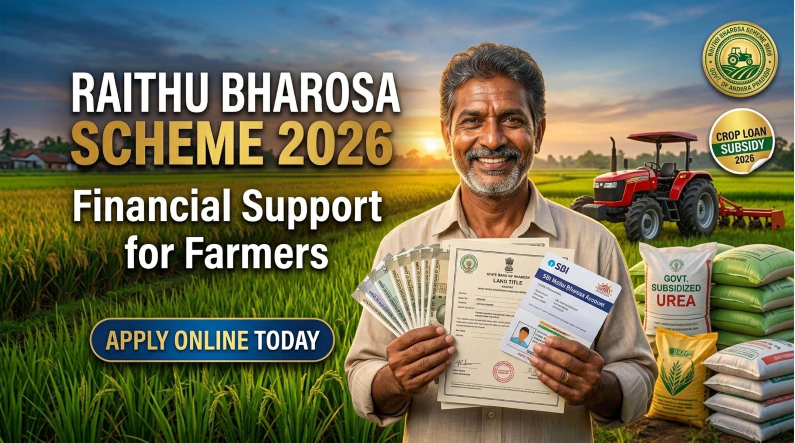 Raithu Bharosa Scheme 2026: Apply Online, Eligibility & Payment Details